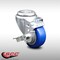 Service Caster 3 Inch SS Blue Polyurethane Wheel Swivel Bolt Hole Caster with Brake SCC SCC-SSBH20S314-PPUB-BLUE-TLB - alternate 1